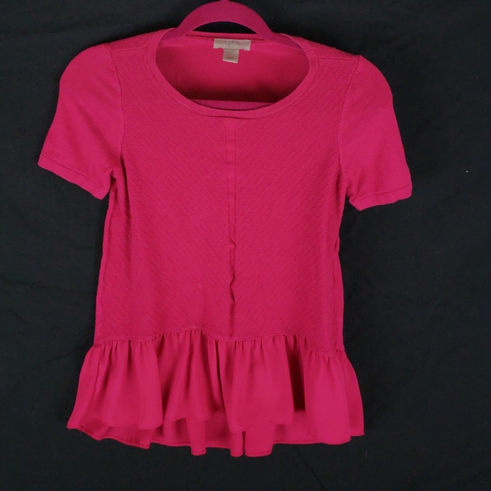 Loft Short sleeve sweater